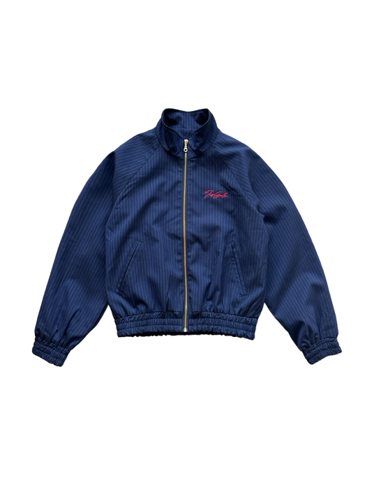 InsGale 25AW 條紋寬短立領外套