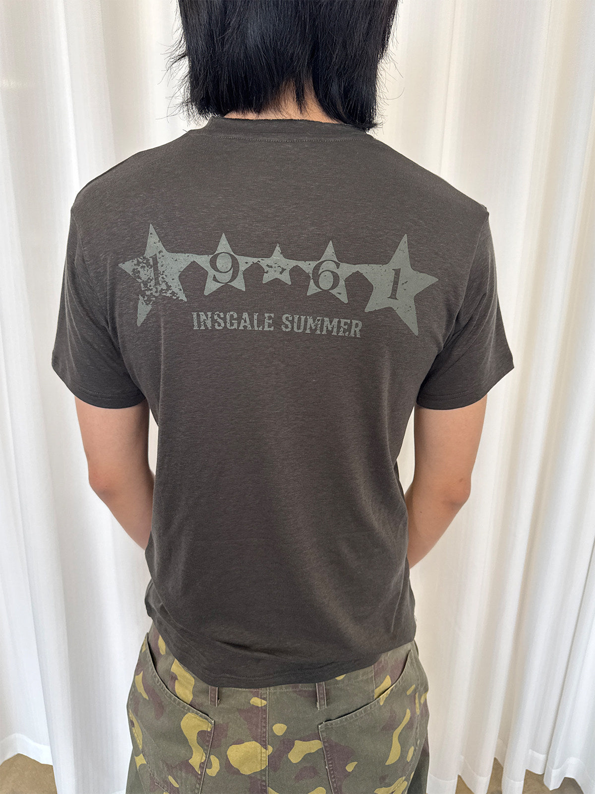 InsGale 26SS Vintage骷髏短T