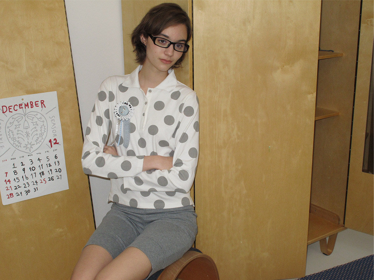 InsGale 26SS 點點POLO長Tee