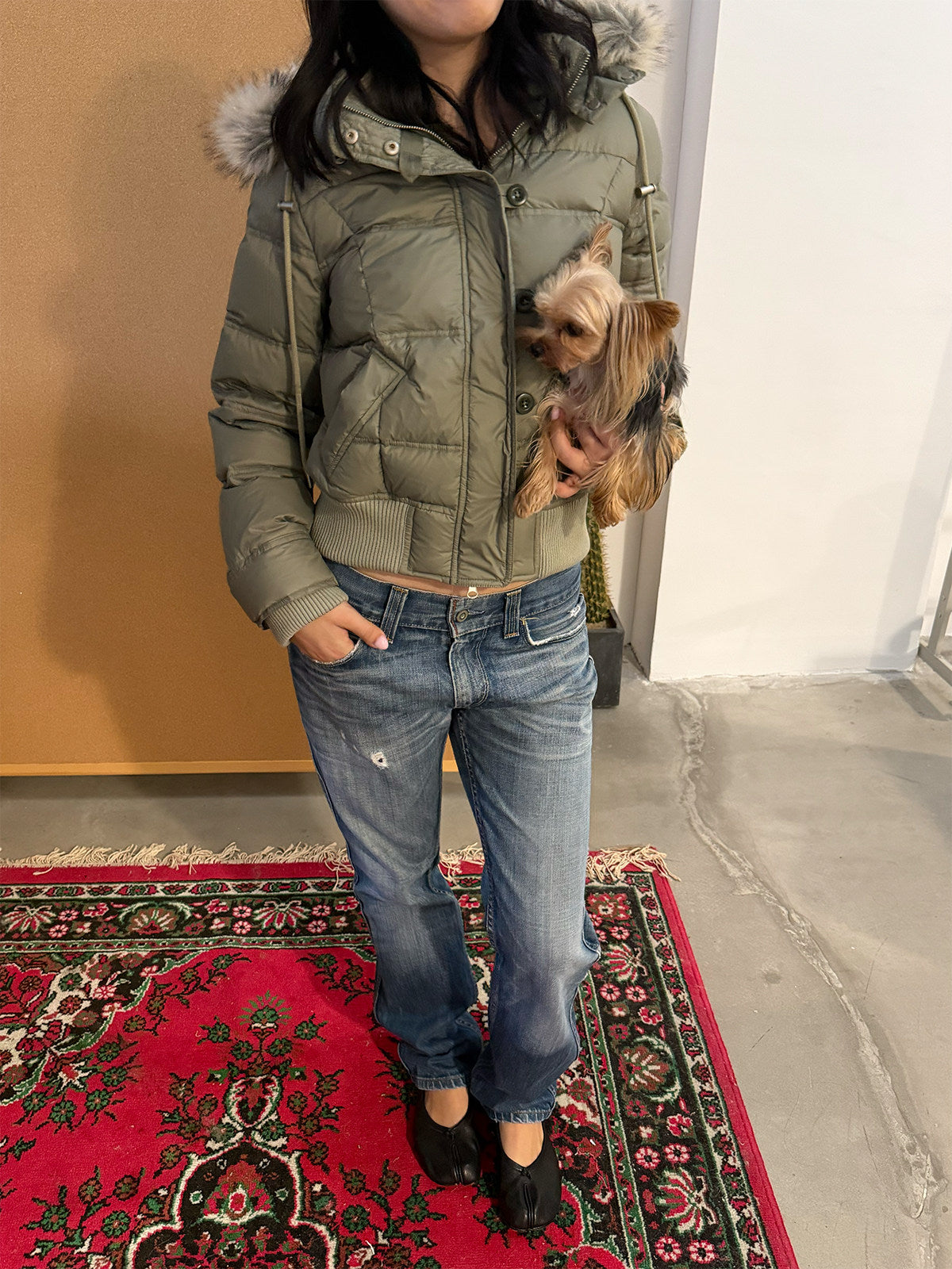 InsGale 26AW Northern Sage Down Parka