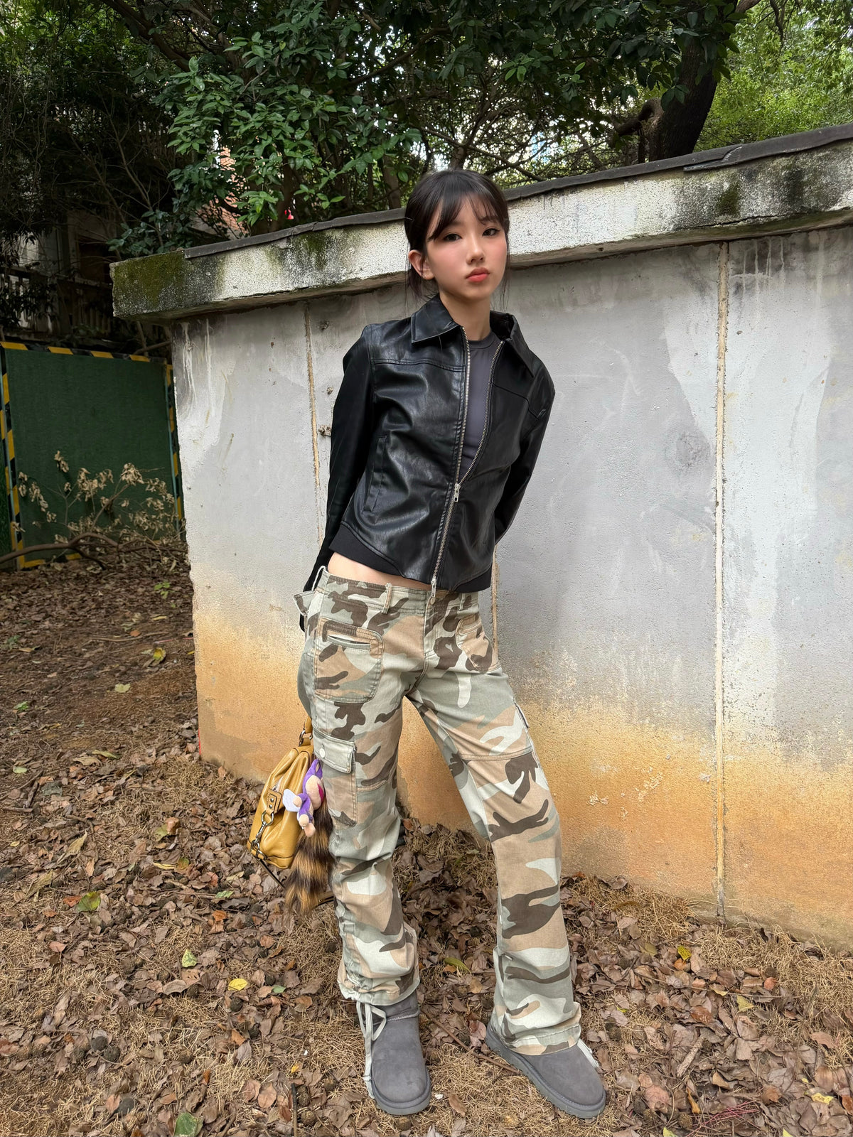 InsGale 26AW Camo 2-Way Cargo Pants