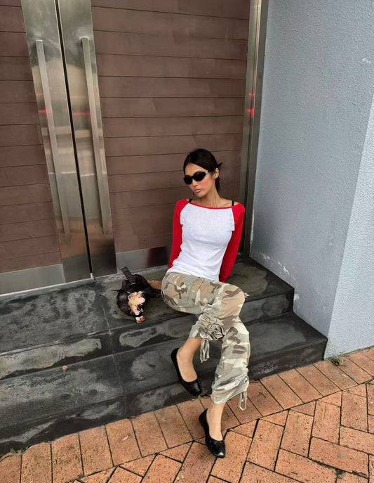 InsGale 26AW Camo 2-Way Cargo Pants