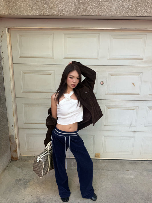 InsGale 26AW Vintage Y2K Low-Rise Sweatpants