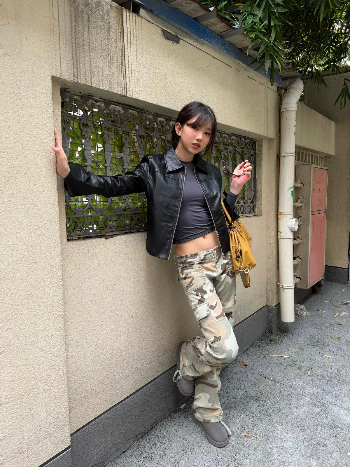 InsGale 26AW Camo 2-Way Cargo Pants