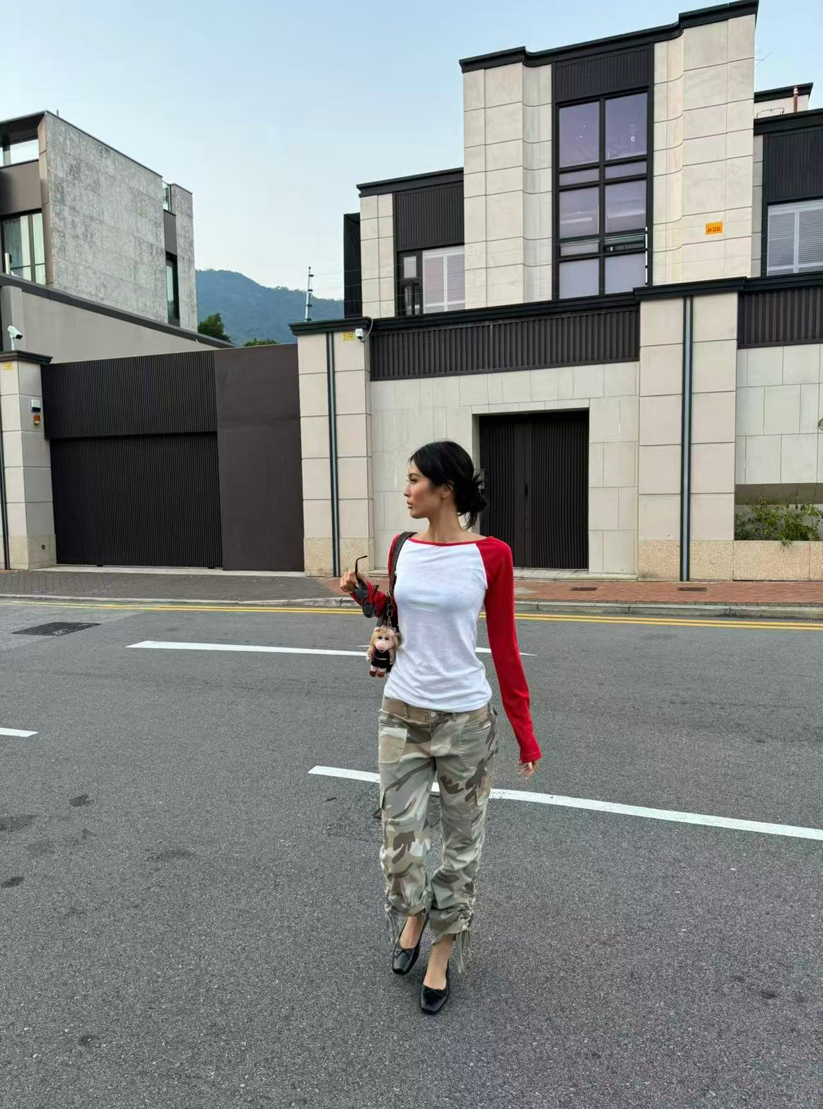 InsGale 26AW Camo 2-Way Cargo Pants