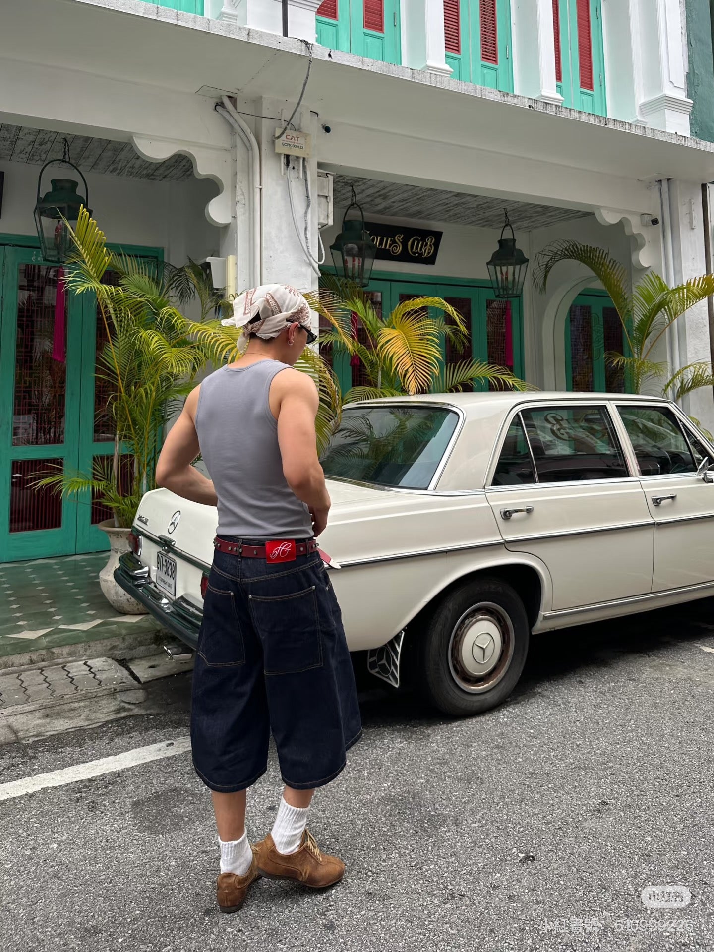 InsGale 25SS 七分原牛仔短褲