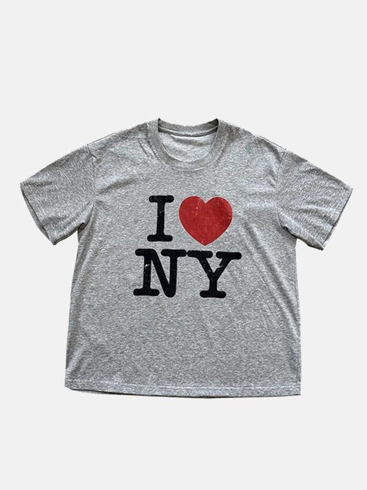 InsGale 25SS I LOVE NY Tee