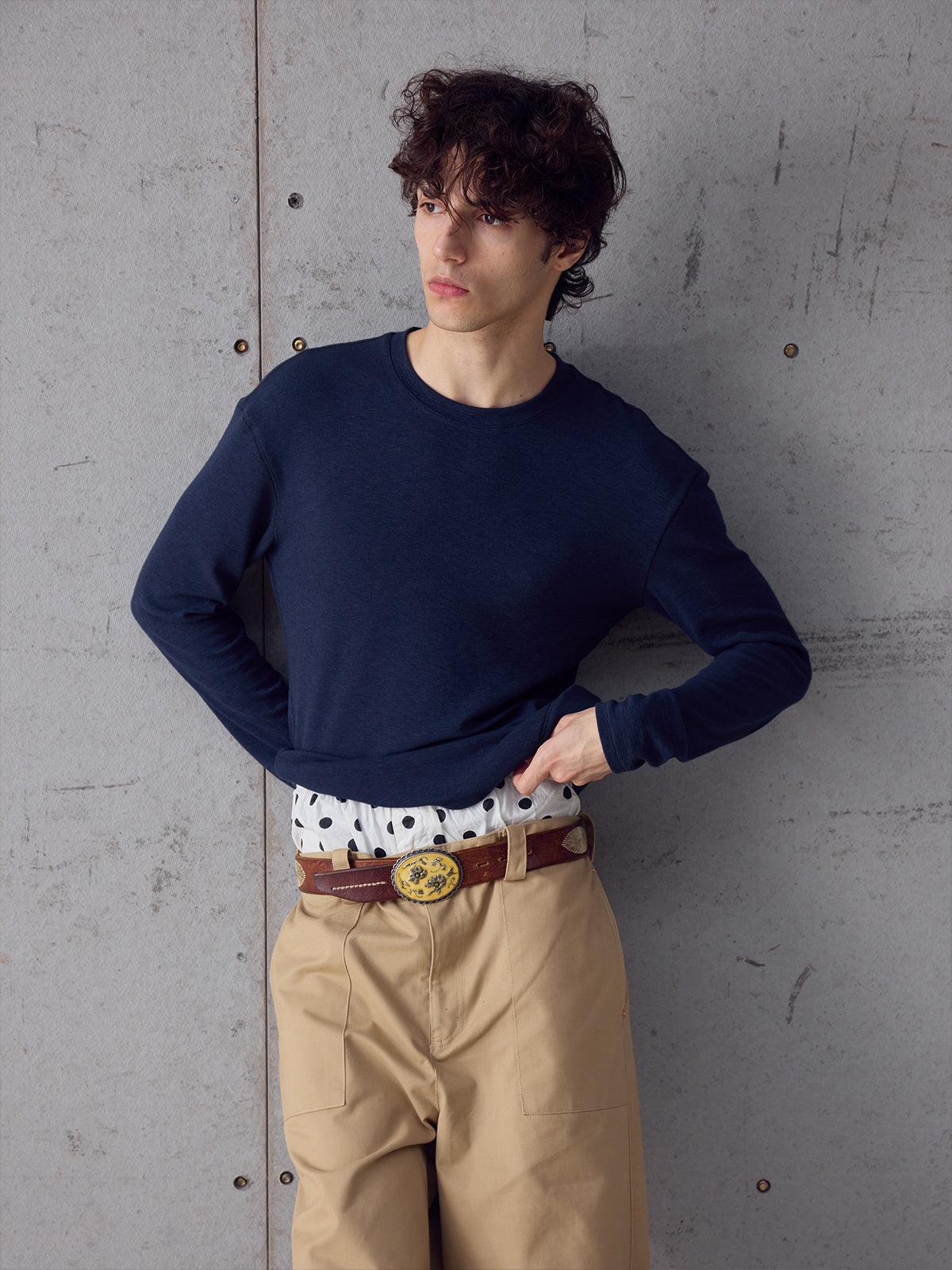 InsGale 25AW 三色點點豹紋透氣短褲（阿羅褲）