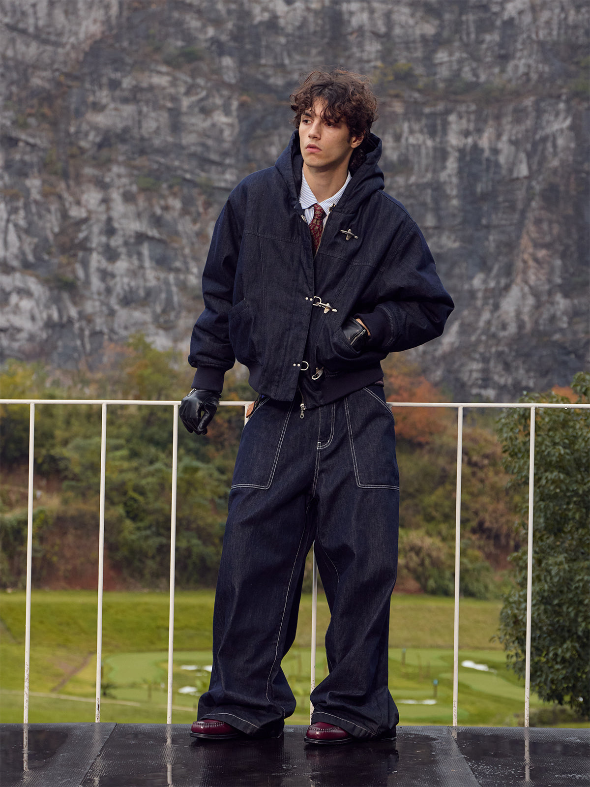 InsGale 25AW 原牛龍蝦扣MA1棉服Boomber外套