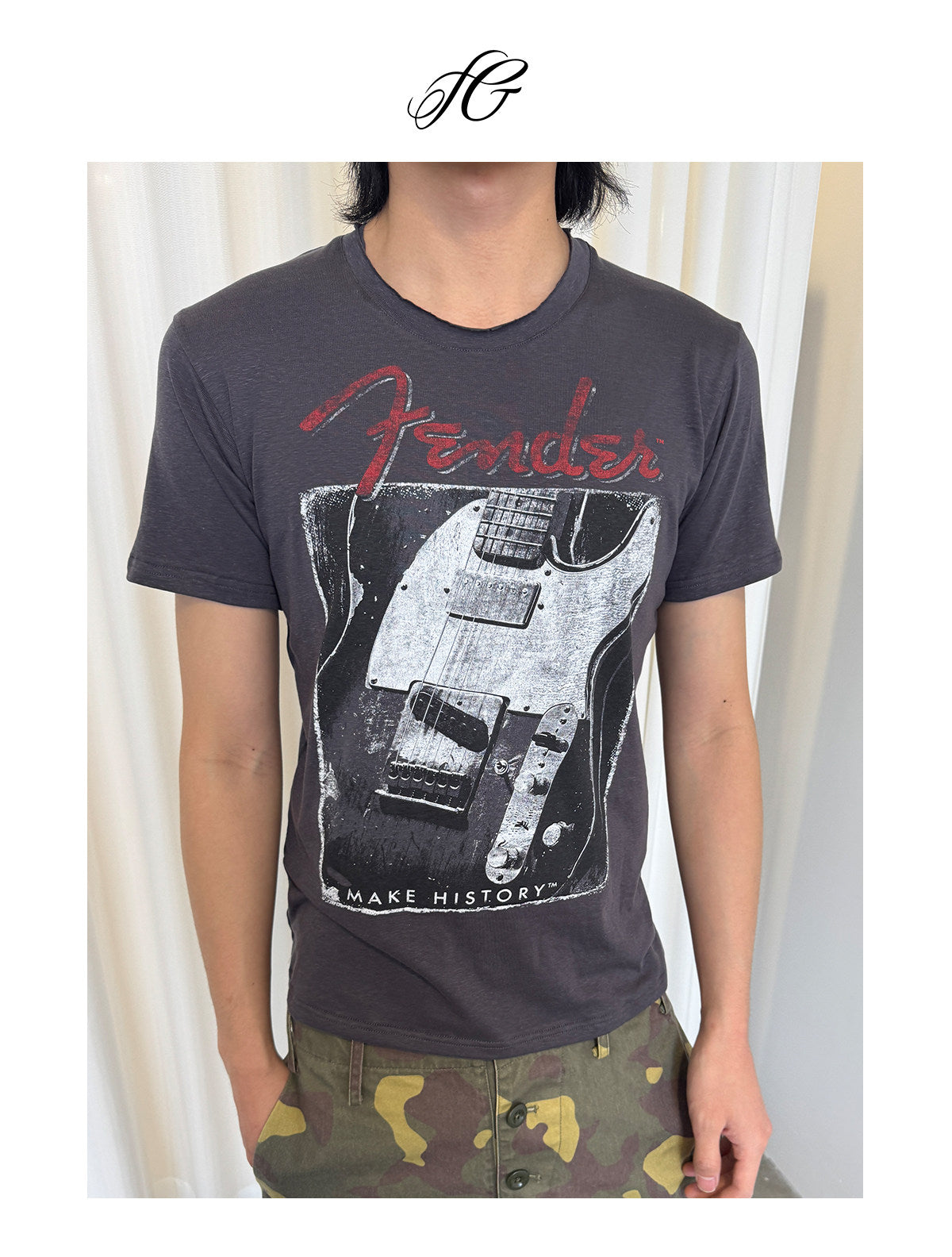 InsGale 26SS Vintage吉他短T