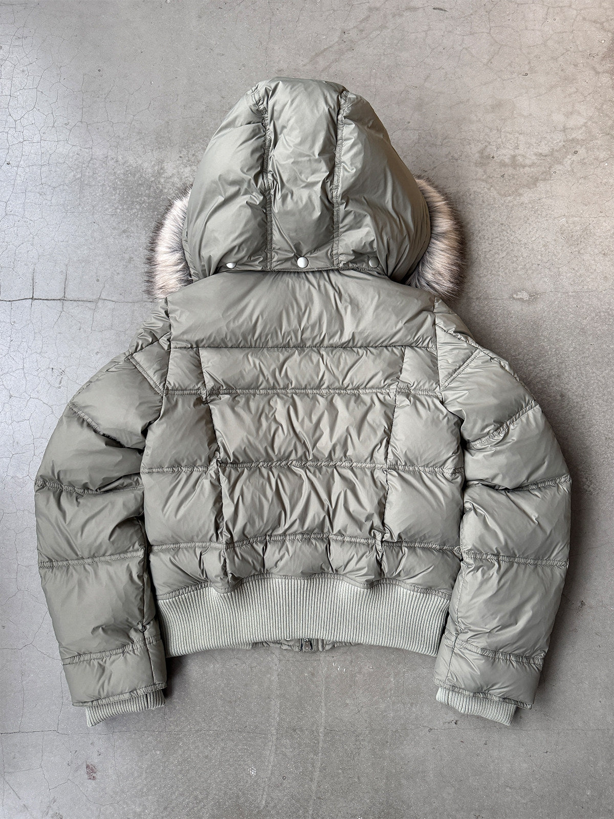 InsGale 26AW 北境豆綠派克羽絨外套