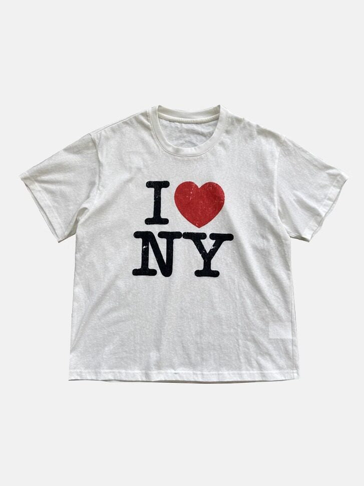 InsGale 25SS I LOVE NY Tee