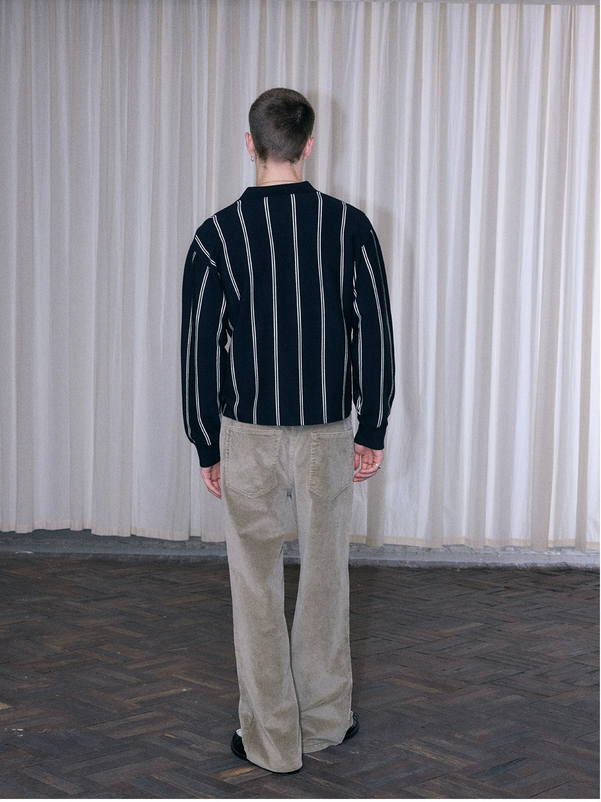 InsGale 25AW 復古燈芯絨直筒修身休閒長褲