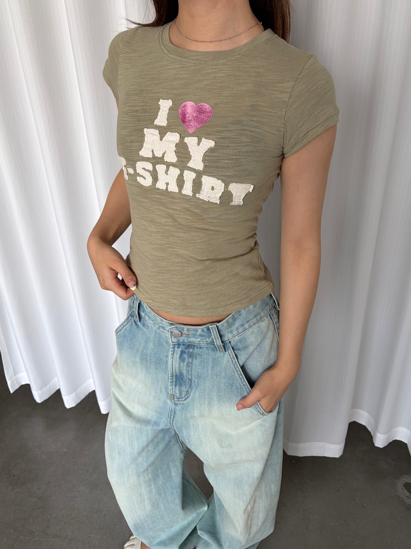 InsGale 26SS I LOVE MY T-SHIRT T