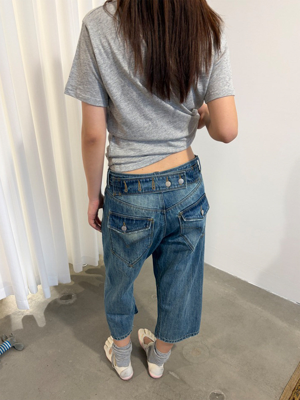 InsGale 26SS 復古風撞色印花短袖