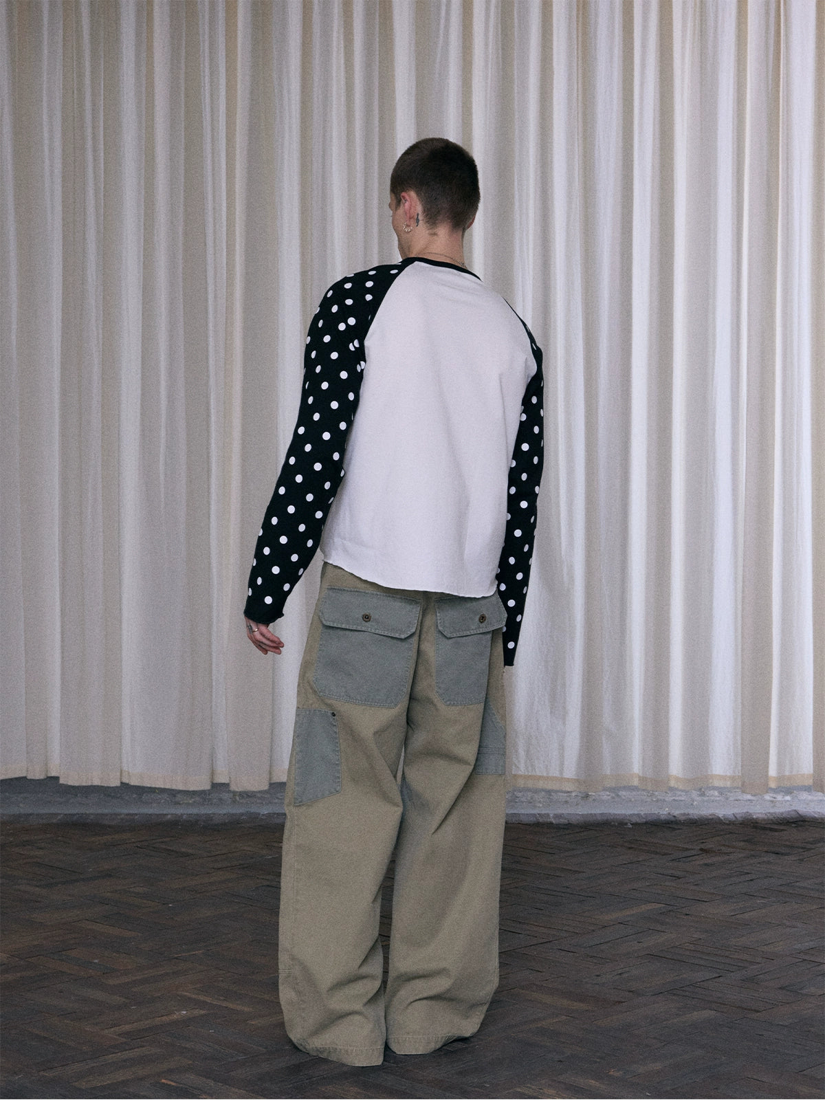 InsGale 25AW 點點印花長Ｔ