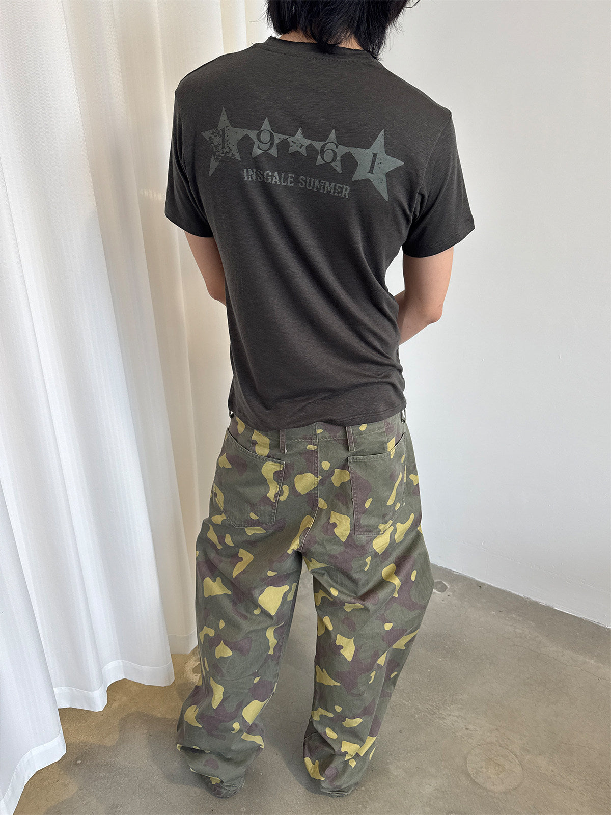InsGale 26SS Vintage骷髏短T