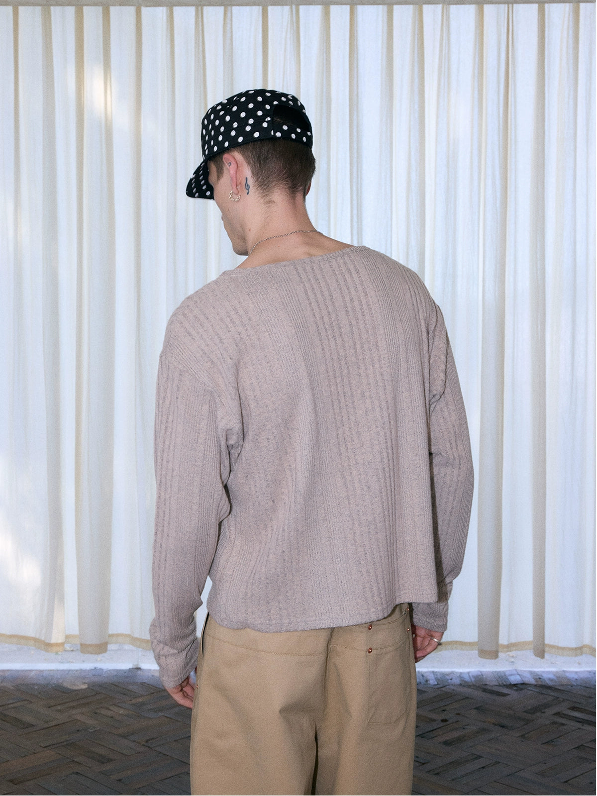 InsGale 25AW 肌理針織內搭打底上衣短款長袖