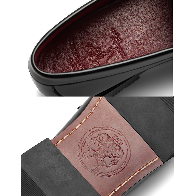 InsGale x TRE Club 聯名經典黑白樂福鞋