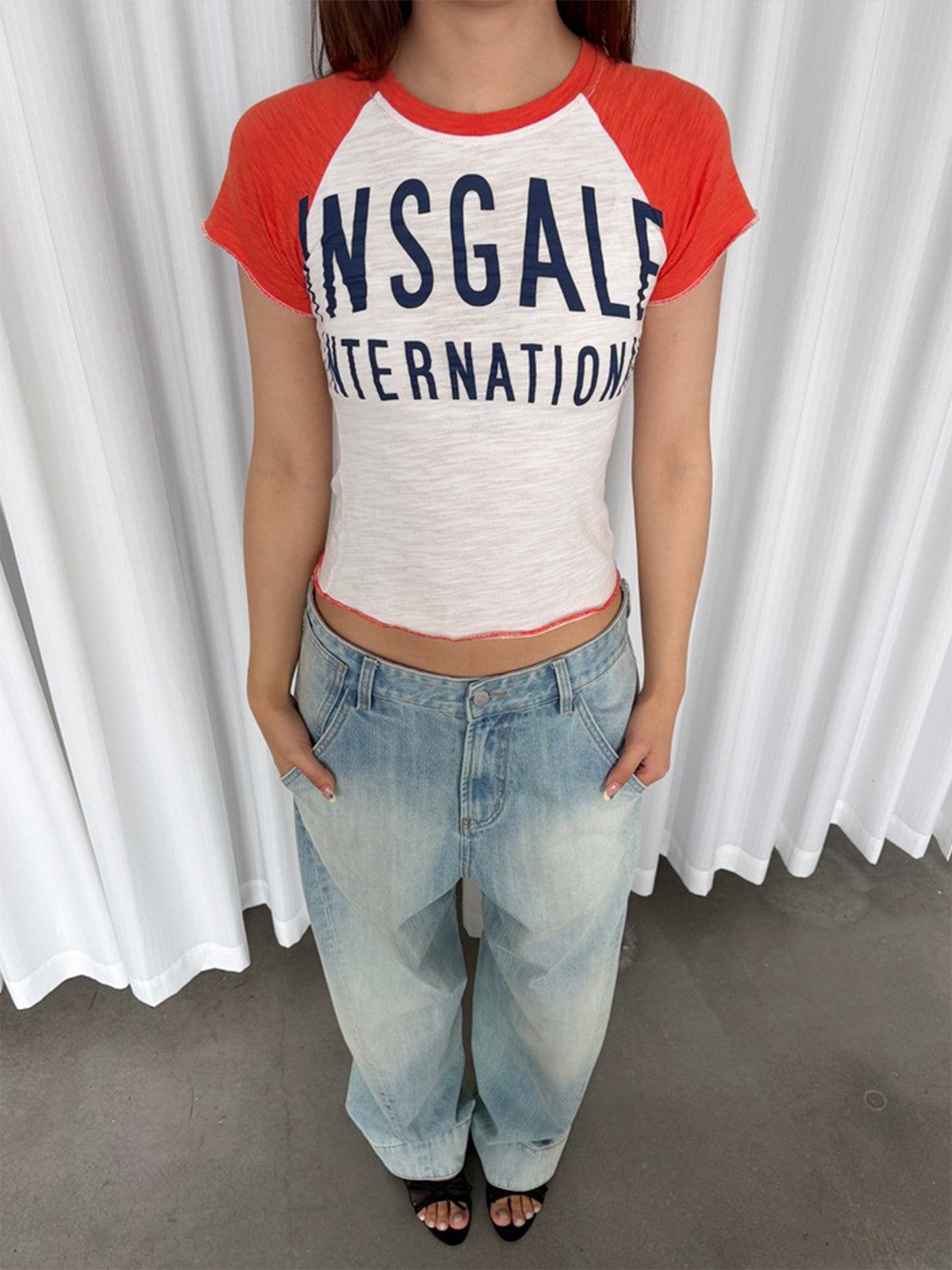 InsGale 26SS insgale internation 短T