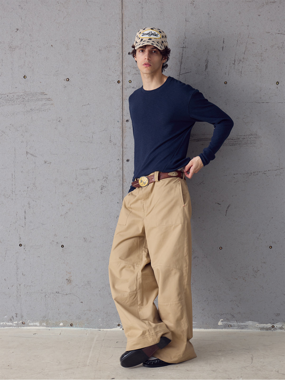 InsGale 25AW 親膚保暖肌理解構基礎打底長Ｔ