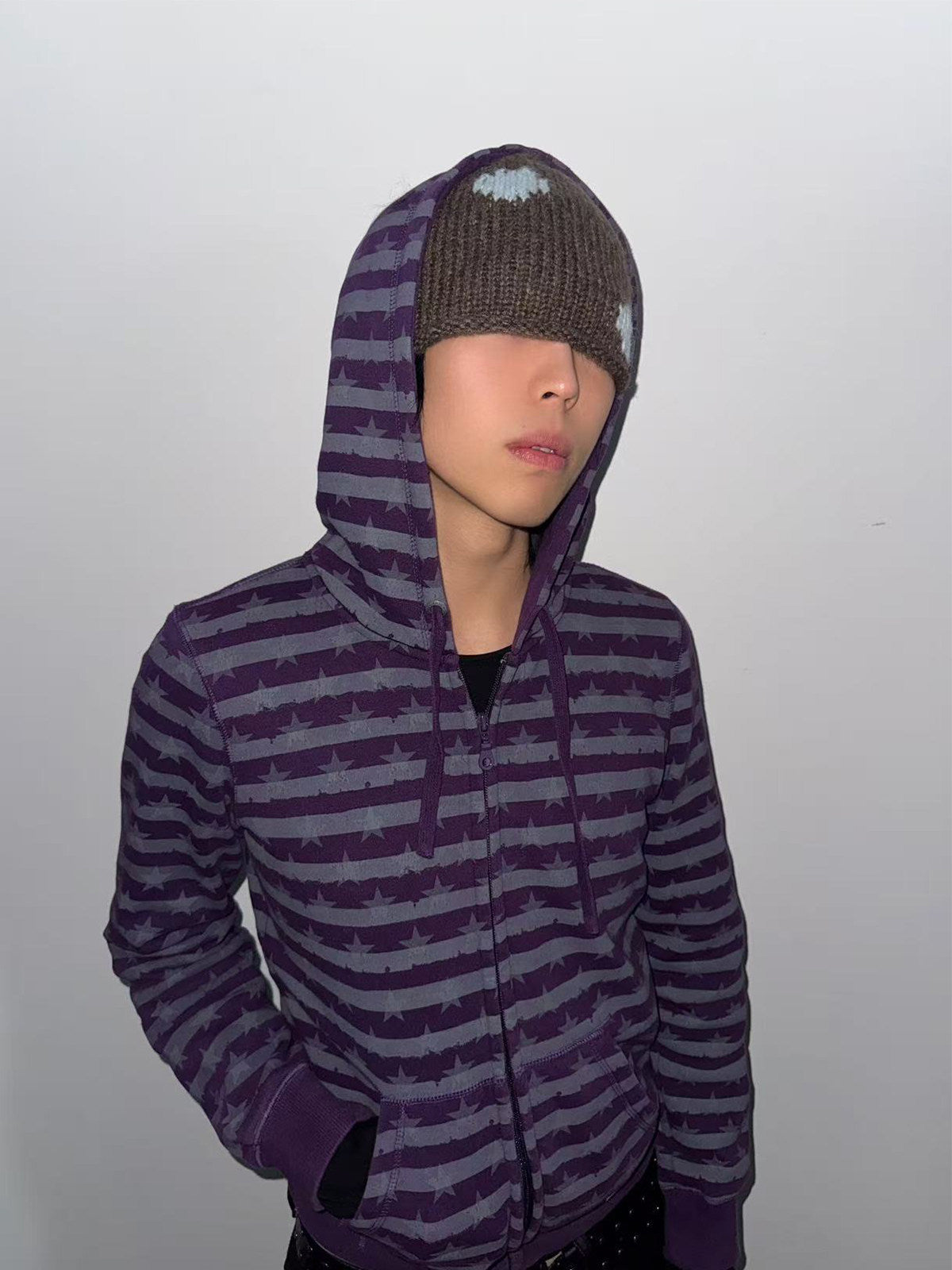 InsGale 25AW 點點針織冷帽