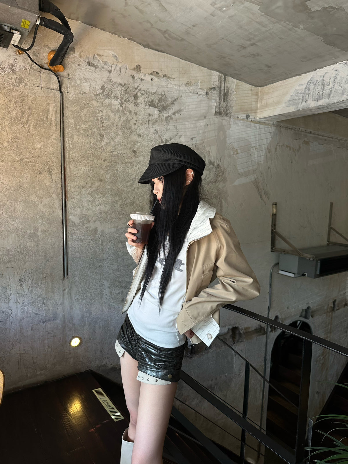 InsGale 26SS 雙面穿布勞森外套