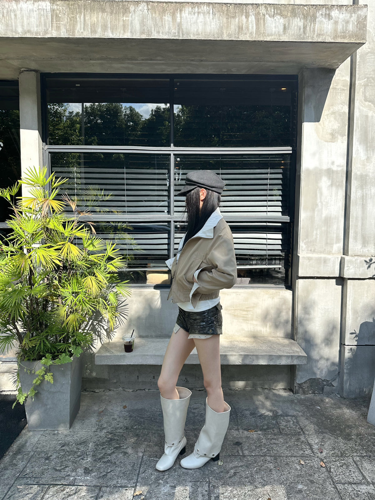 InsGale 26SS 雙面穿布勞森外套
